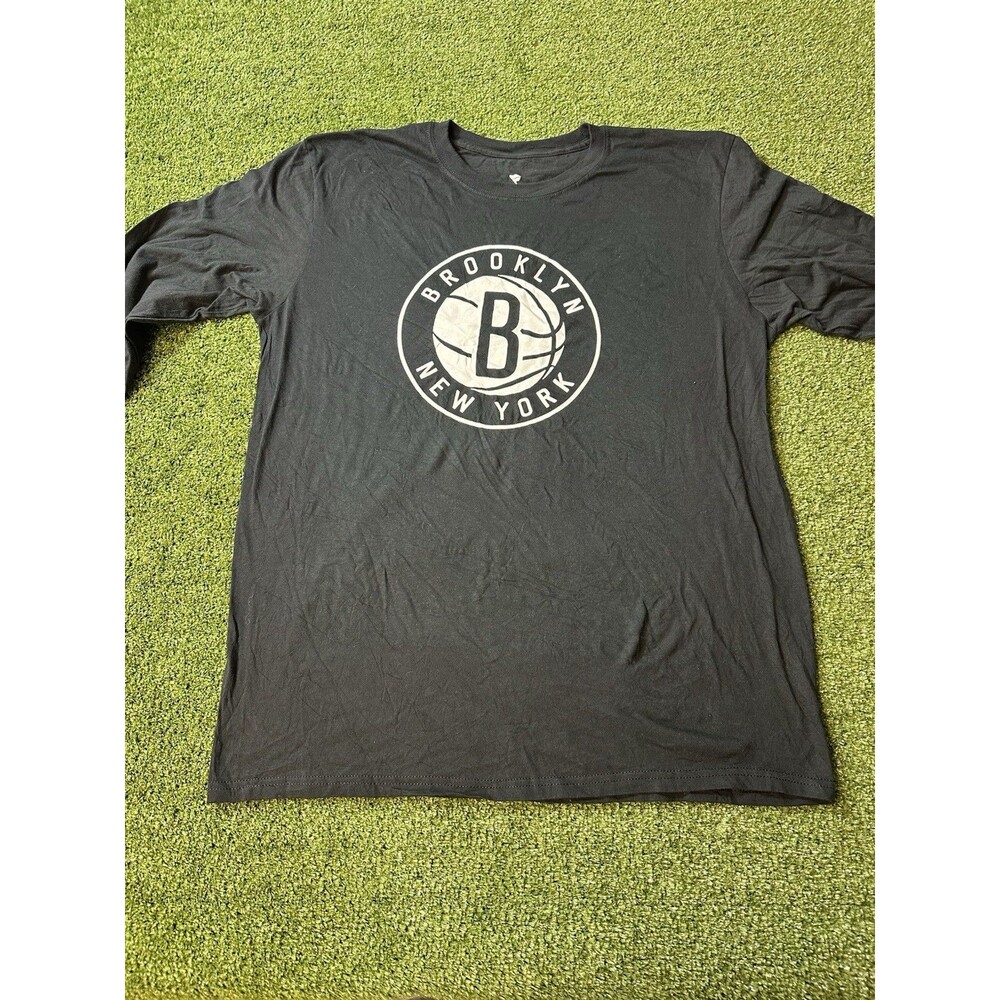 Fanatics Brooklyn Nets Black L Shirt NBA Basketball NWOT